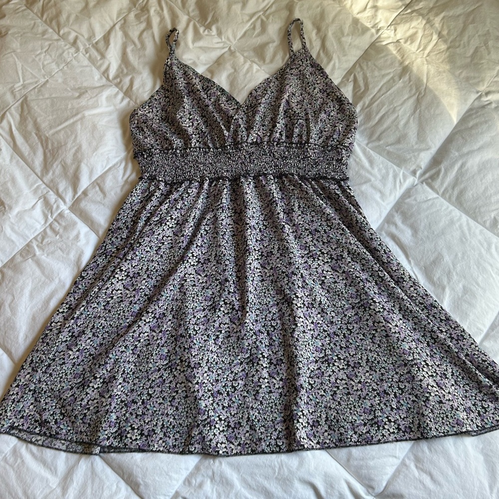 Floral Spaghetti Strap Dress